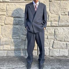 セットアップ ダブルスーツ 成人式 YVES SAINT LAURENT - メルカリ