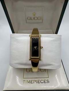 ブルドーザー様 電池交換済み【新同】GUCCIレディースゴールド