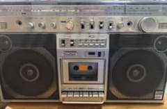 東芝ステレオラジオカセットレコーダー RT-8980SM ビンテージ 昭和