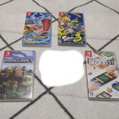 switch ソフト スプラトゥーン3 マイクラ アソビ大全 釣りスピ - メルカリ