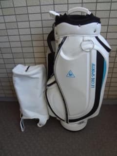 ルコック / le coq 9型キャディバッグ(QQBQJJ03) 白 極上品 - メルカリ