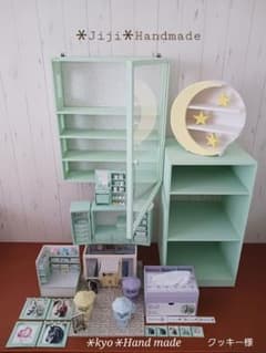 クッキー様＊kyo＊ハンドメイド＊ミニチュア＊Jiji＊飾り棚 - メルカリ