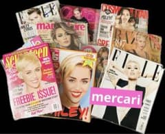 今月まで】マイリー・サイラス 表紙雑誌 まとめ売り バラ売り不可です