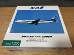 ANA 1/200 NH20087 B777-200ER IOJタグJA710A - メルカリ
