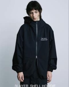 ennoy 3layer shell hoodie XL everyone - メルカリ