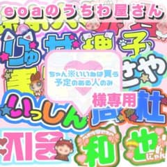 ちゃん※いいねは買う予定のある人のみ様専用 うちわ文字 オーダー 団扇