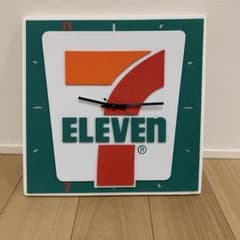 レア 7-ELEVEn ウォールクロック 看板 アドバタイジング アメリカ