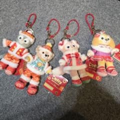 香港ディズニー ダッフィーフレンズ ストラップぬいぐるみ 春節