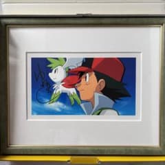 ギラティナと氷空の花束シェイミ 監督サイン入り複製原画 - メルカリ