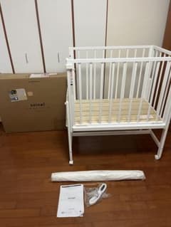 だいきち様専用】そいねーるミニ ホワイト ベビーベッド 大和屋 直接
