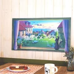 新品・未使用】オリジナル壁窓 「ジジ、海が見えるよ」魔女の宅急便