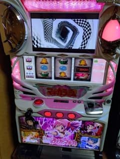 最終値下げ【引き取り限定】パチスロ 5号機 スロット魔法少女まどか