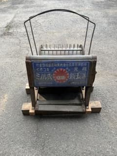 ミノル式 手動機械 イネコキ 足踏み脱穀機 直接引き取り - メルカリ