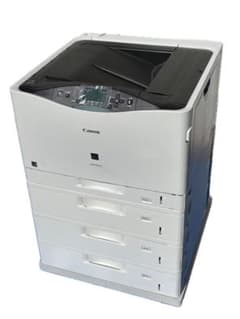 Canon A3カラーレーザープリンター LBP841C 給紙4段＋台車付 - メルカリ