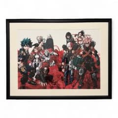 ヒロアカ原画展 高級複製原画第5回キャラクター人気投票結果発表記念