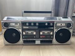 SANYO MR-W10 ダブルカセットデッキ ラジカセ サンヨー ジャンク品