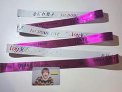 なにわ男子 1st DOME LIVE 銀テープ 1本フル 紫 高橋恭平 - メルカリ