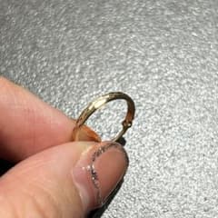 ete ピアス K10YGクレールⅡ 片耳 - メルカリ