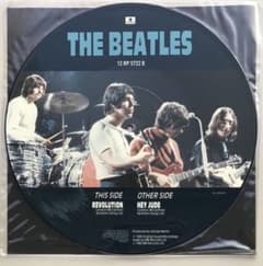 THE BEATLES ピクチャーレコード UKオリジナル 台紙＋アウター付き