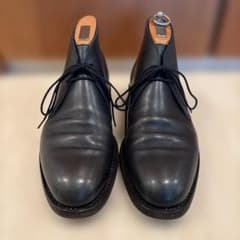 JM WESTON ブルー チャッカーブーツ 6D - メルカリ