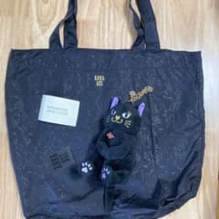 入手困難！ANNA SUI ぬいぐるみポーチ付きエコバッグ - メルカリ