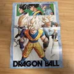 ドラゴンボール ポスター 週刊少年ジャンプ 切り抜き 3大超サイヤ人