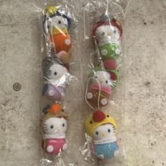 希少 ハローキティ サンリオ 鳥 にほんのとり ぬいぐるみ 6個セット