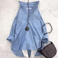 極美品✨フレームワーク ダンガリーシャツ デニムシャツ ゆったり