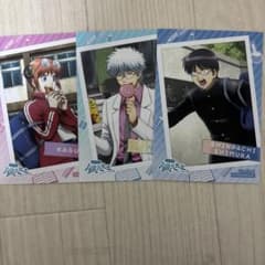 銀魂 銀八先生 アニメイト特典 ブロマイド 坂田銀時 神楽 志村新八 3点