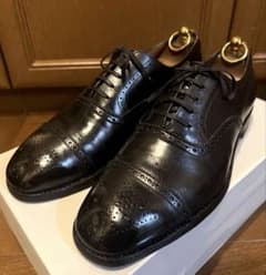 Crockett&Jones 7 1/2 ALDGATE セミブローグ - メルカリ