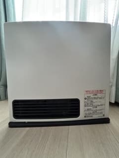 リンナイ ガスファンヒーター RC-U4001Eホワイト コンクリートなら15畳