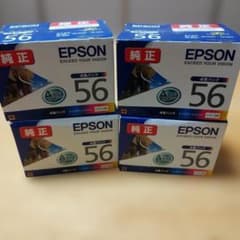 EPSON IC4CL56 純正4色パック推奨使用期限切れ品4箱セット - メルカリ