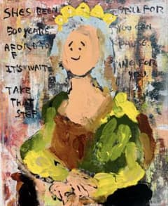 う*ん様 TOKI 抽象画 モナリザ #151 - メルカリ