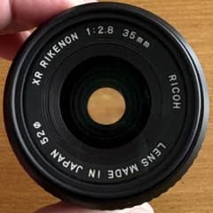 希少】XR RIKENON 35mm f2.8 & マウント変換アダプター - メルカリ