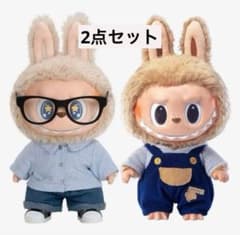 新品未開封 POPMART LABUBUぬいぐるみ2点セット - メルカリ