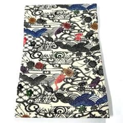 帯6565 ○沖縄県指定重要無形文化財 本場琉球紅型 高級 正絹 全通