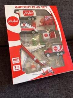 AirAsia 空港プレイセット 1:87スケール - メルカリ