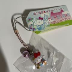 岡山限定】桃太郎ハローキティ ストラップ - メルカリ