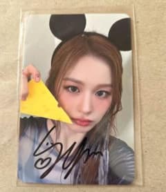 NMIXX ソリュン MAKESTAR サイン入りヨントントレカ チーズver. - メルカリ