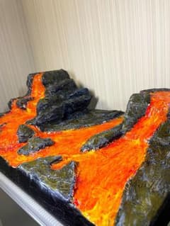 ジオラマベース 260201 火山 Diorama モンハン ガンプラ 台座 - メルカリ