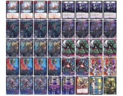 デュエマ クローシスアビス デッキ スリーブ付き - メルカリ