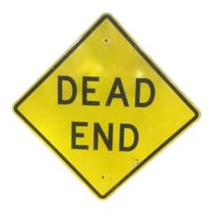 USAストリート看板 DEAD END - メルカリ