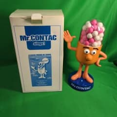 激レア 新品 非売品 抽選プレゼント Mr. Contac 人形 コンタック