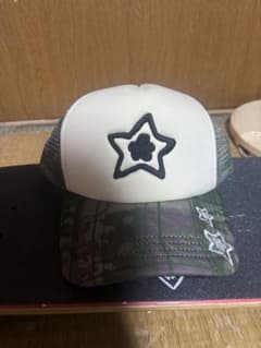 starteam cap スターチーム カモ柄 迷彩 オリーブ - メルカリ