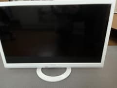 SHARP AQUOS ホワイト液晶テレビ - メルカリ