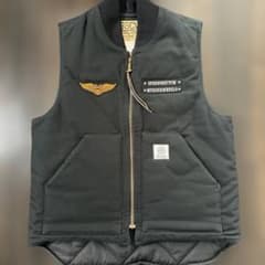 カーハート ベスト ブラック コラボ 限定 ハーレーダビットソン