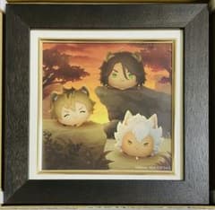 ツイステ ツムツム A賞 額入りアート サバナクロー レオナ ラギー