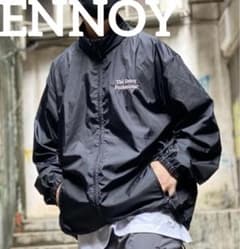 ENNOY PACKABLE NYLON JACKET 黒 L - メルカリ