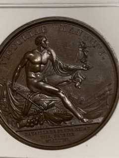 1807年 ナポレオン1世 アイラウの戦い ブロンズメダル - メルカリ