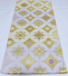 高級 袋帯 正絹 六通柄 橋本清織物 美しいキモノ掲載品 総唐織 訪問着